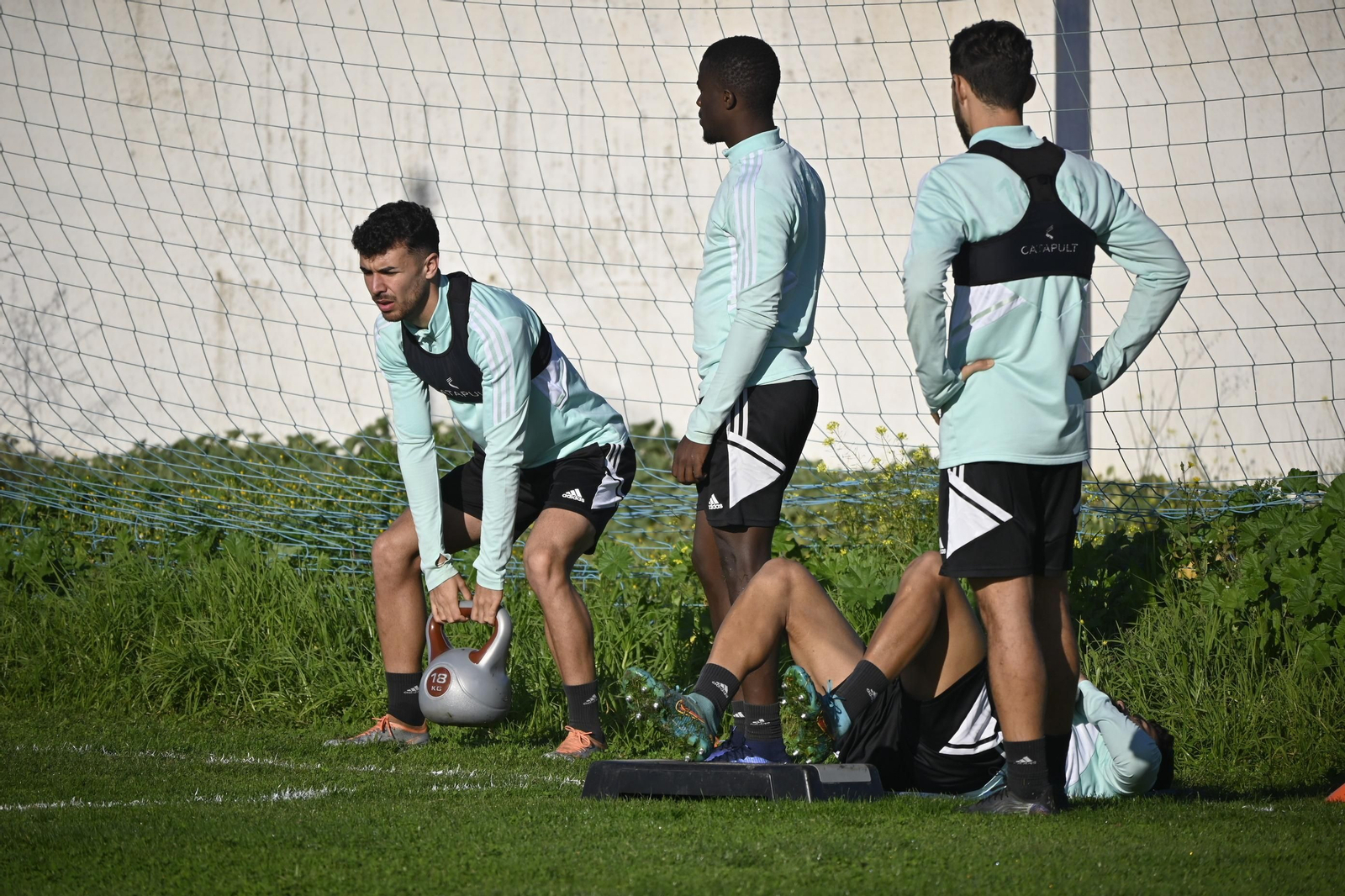 Vuelta a los entrenamientos del Recre