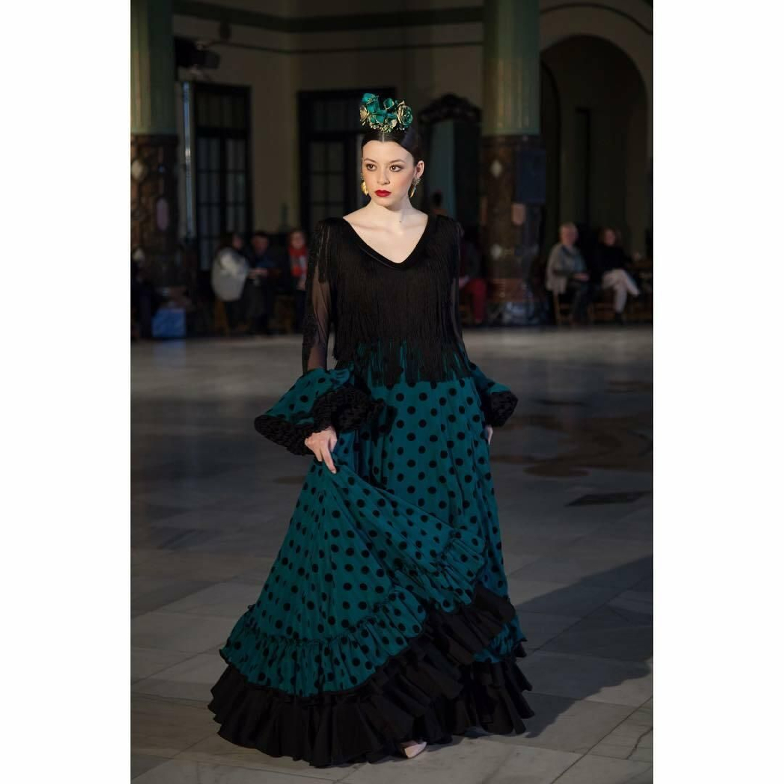 Diseño de Ana Ferreiro en Viva by We Love Flamenco 2019. Diseño de Ana Ferreiro en Viva by We Love Flamenco 2019.