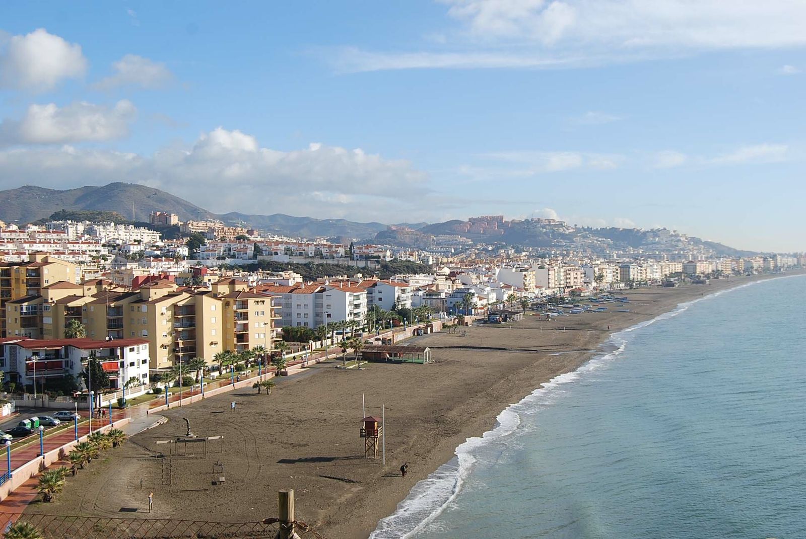 Panorámica de Rincón de la Victoria desde El Cantal.