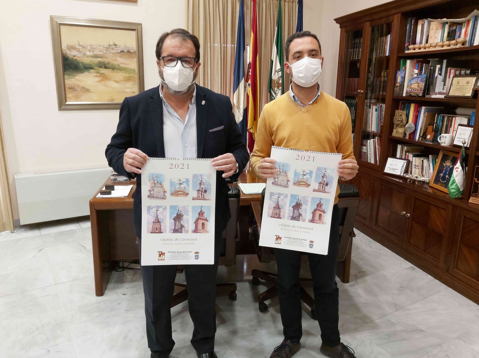 Presentación del calendario de Turismo de Carmona.