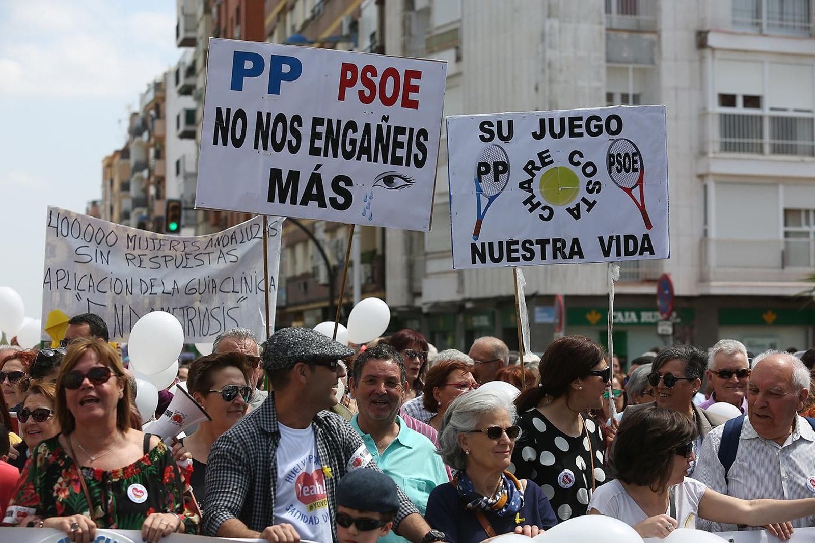 Las Imágenes de la Manifestación por una Sanidad Digna