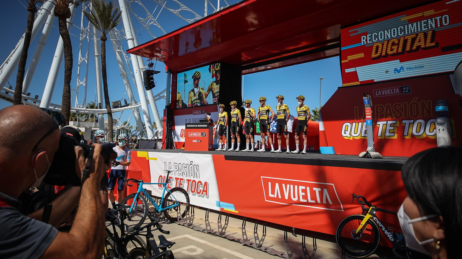 Así estaba Sanlúcar por los actos de V Centenario y La Vuelta Ciclista