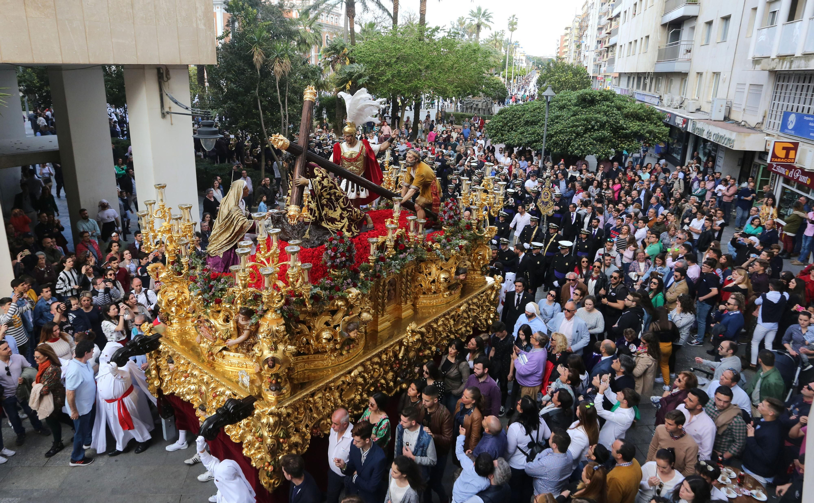 Imágenes de las Tres Caídas en el Lunes Santo 2019