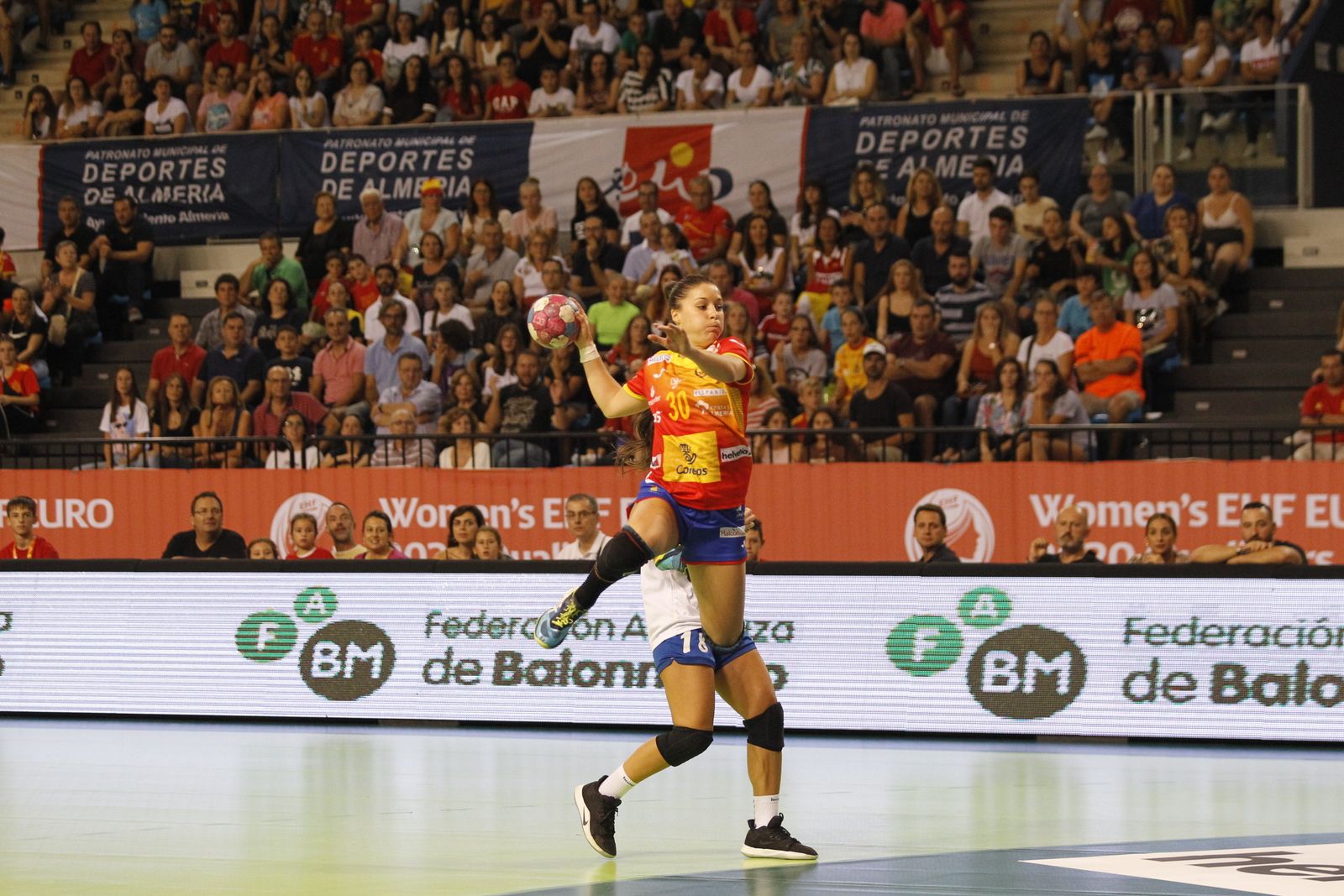 Fotogalería España-Grecia. Balonmano Femenino, fase clasificación Euro 2020