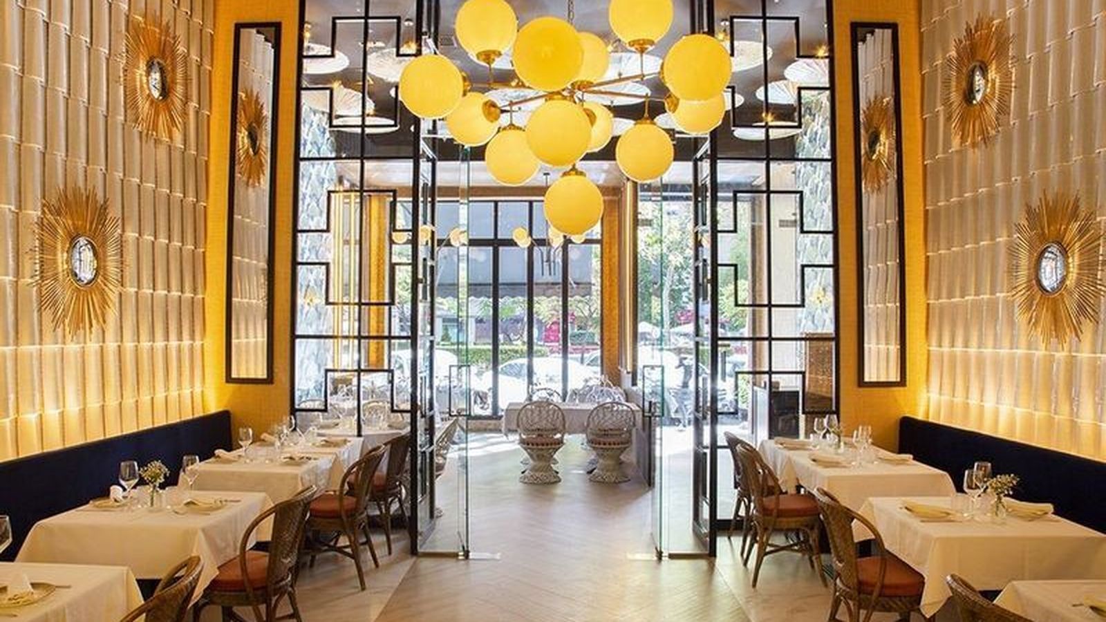 Interior del restaurante Mítiko de Madrid