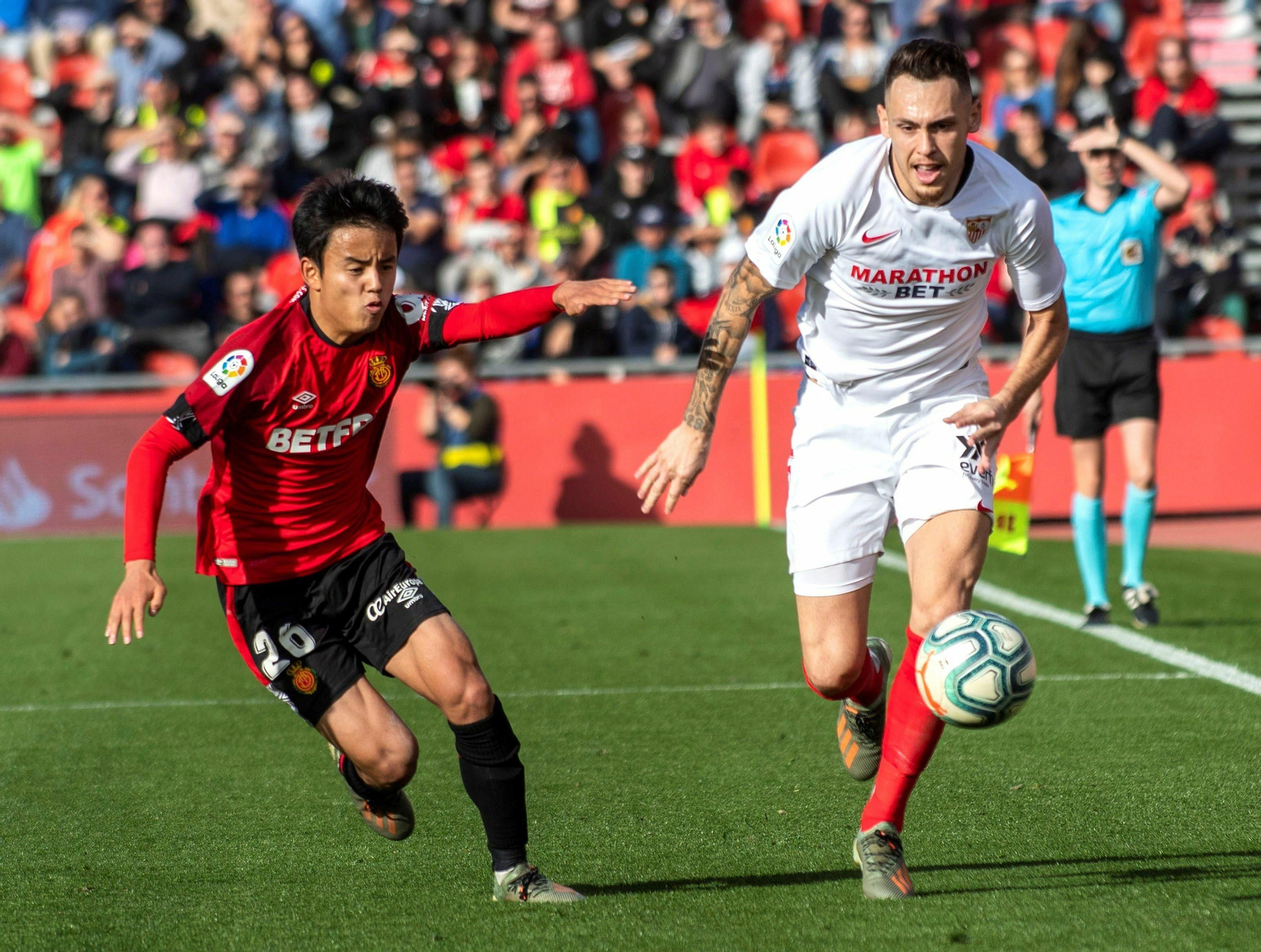 Las imágenes del Mallorca-Sevilla FC