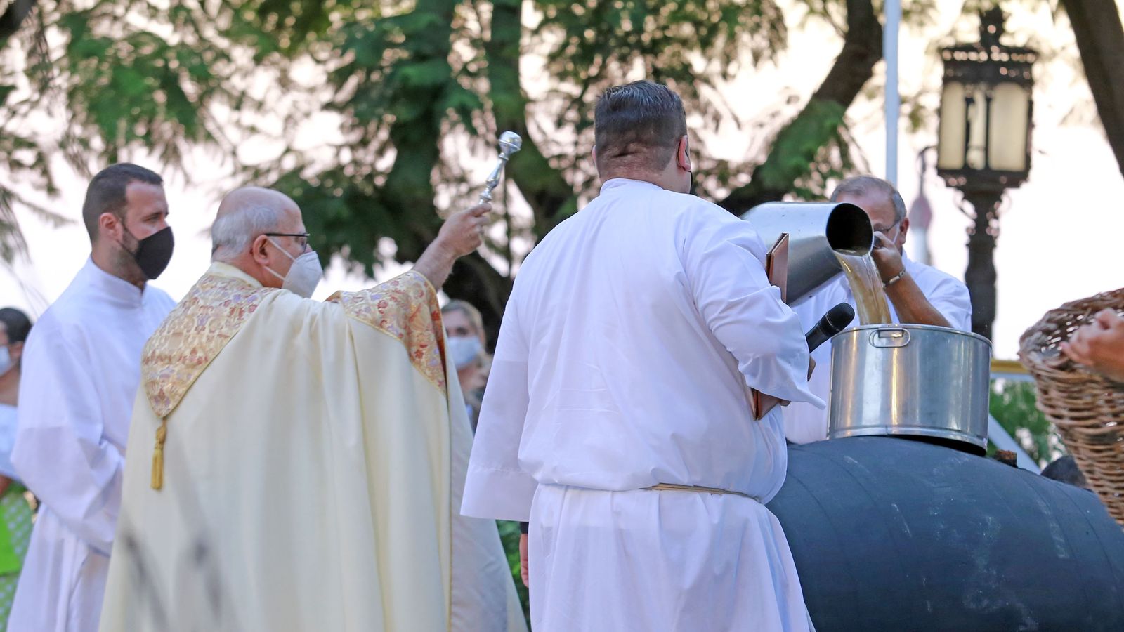Pisa de la Uva en Alameda Vieja