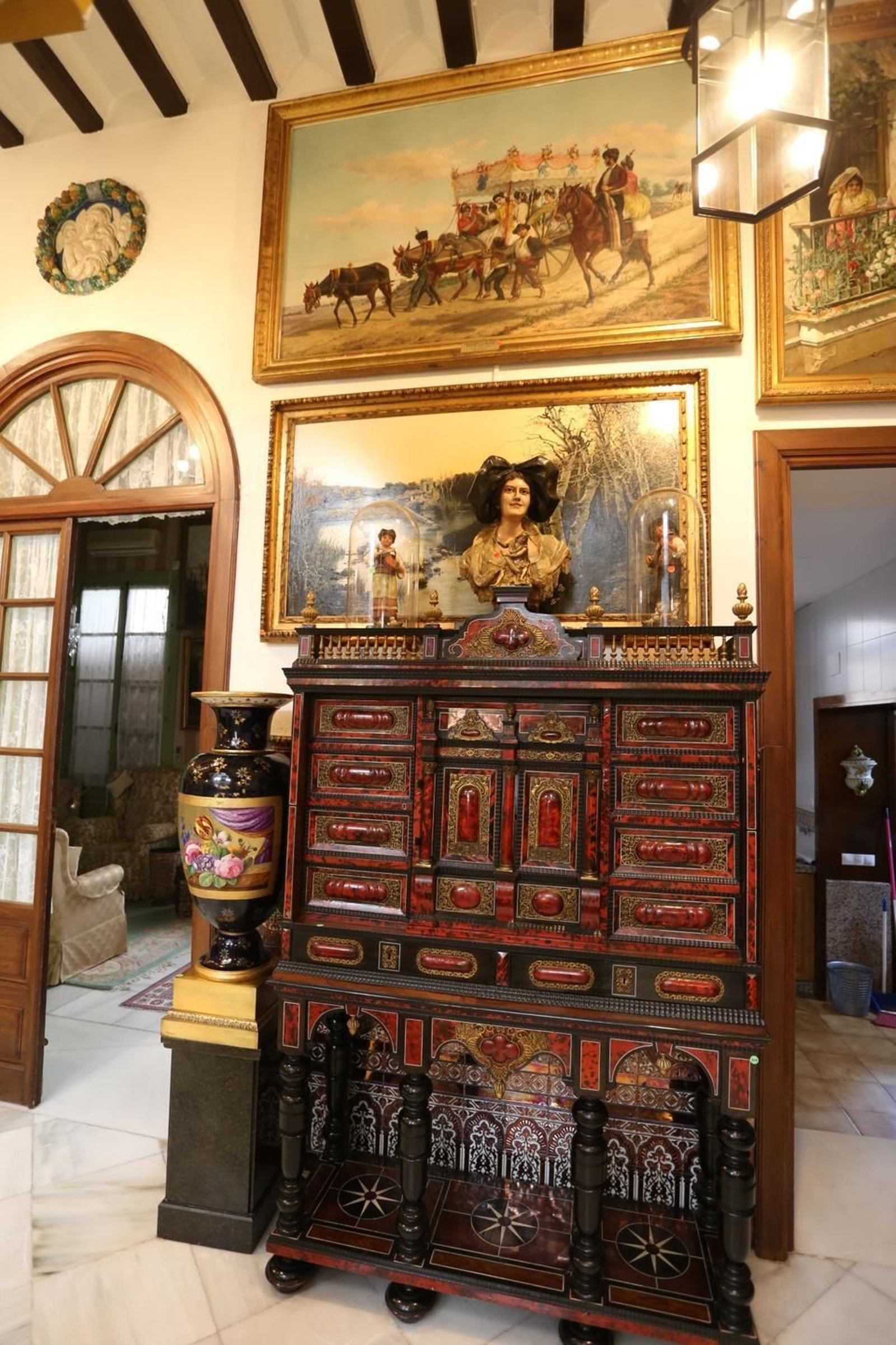 Traslado de la colección Bellver a la Casa Fabiola