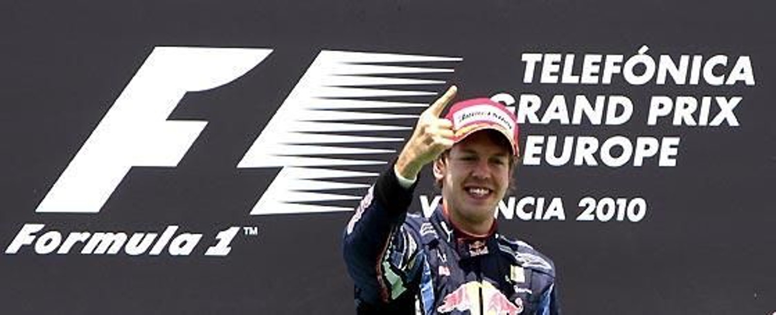 Sebastian Vettel (Red Bull), campeón del Gran Premio de Europa.

Foto: Afp Photo / Reuters / Efe
