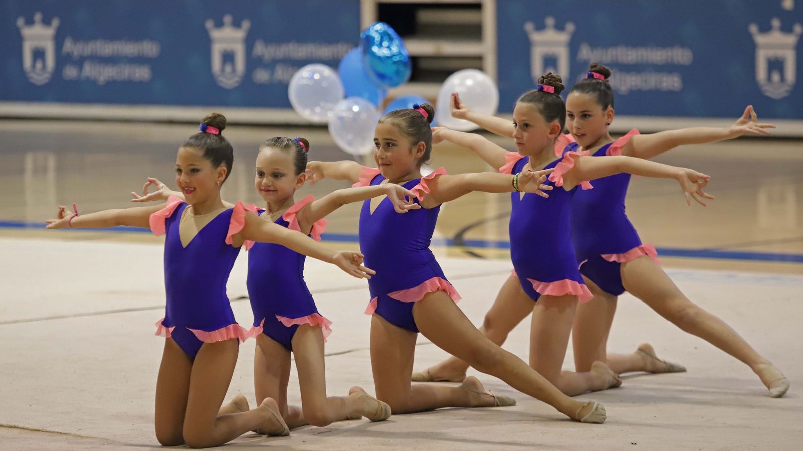 Fotos del Torneo Comarcal de gimnasia rítmica en Algeciras