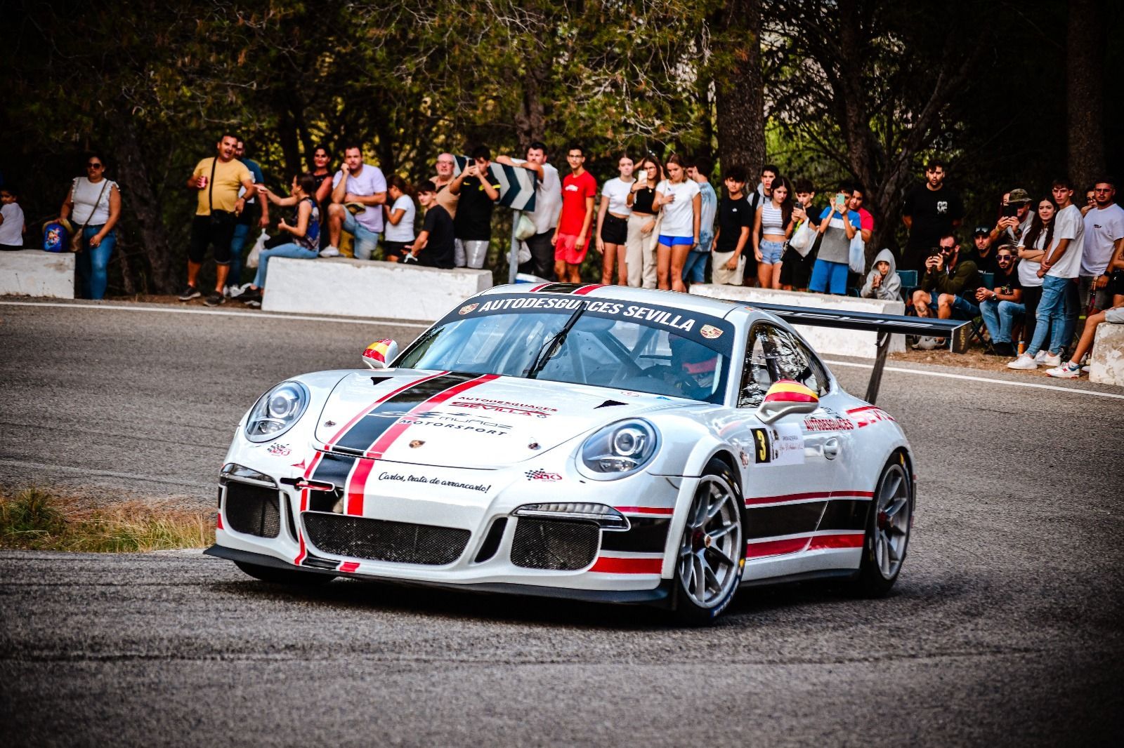 Imagen de archivo de uno de los participantes de la Subida a Vejer