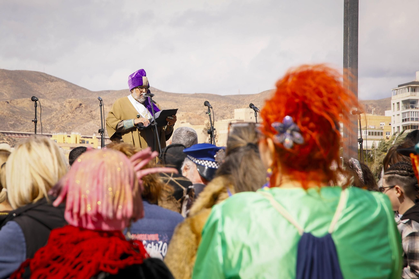 Las imágenes del entierro de la sardina en Almería