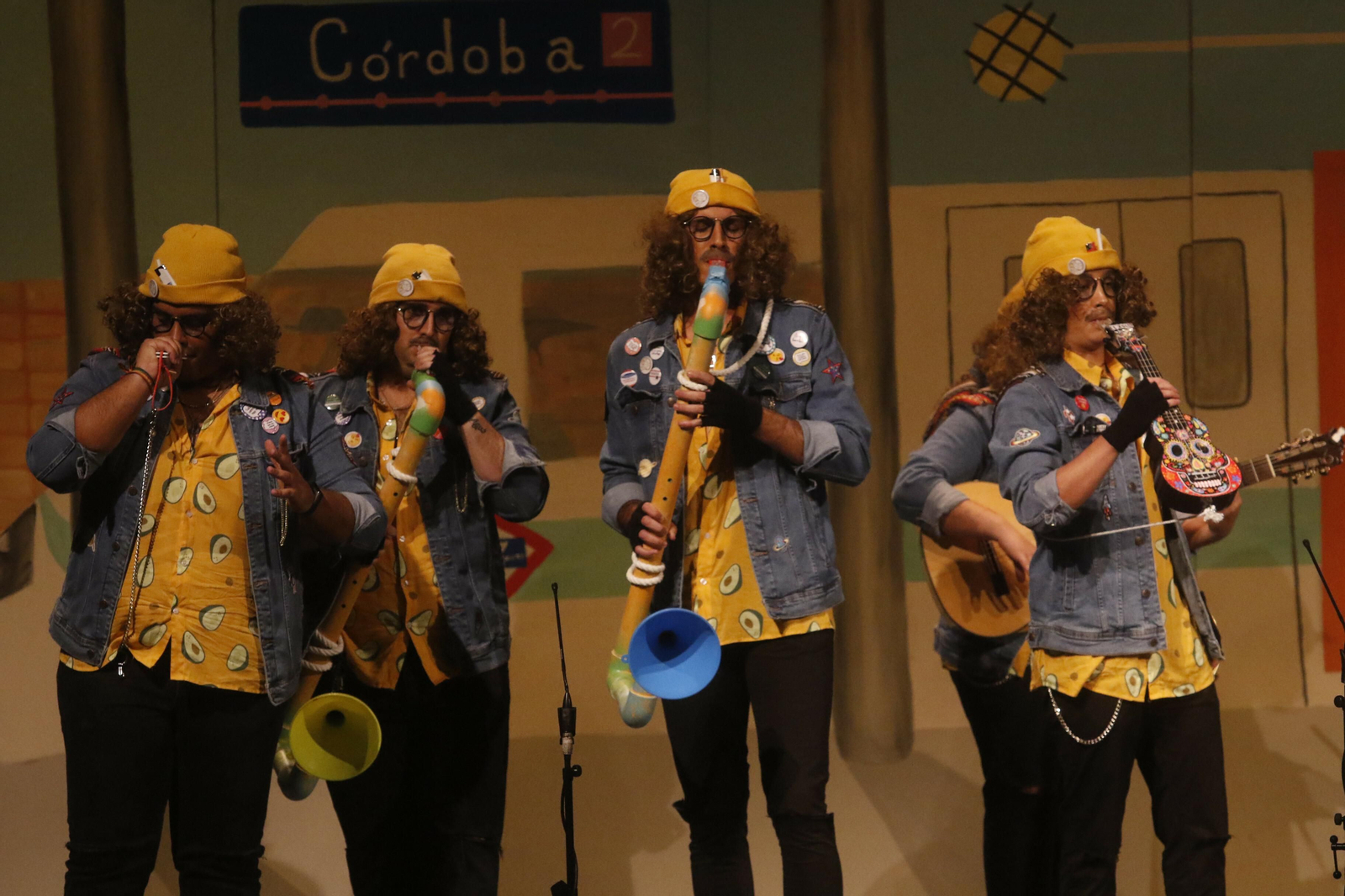 La primera sesión de preliminares del Concurso del Carnaval de Córdoba, en fotos