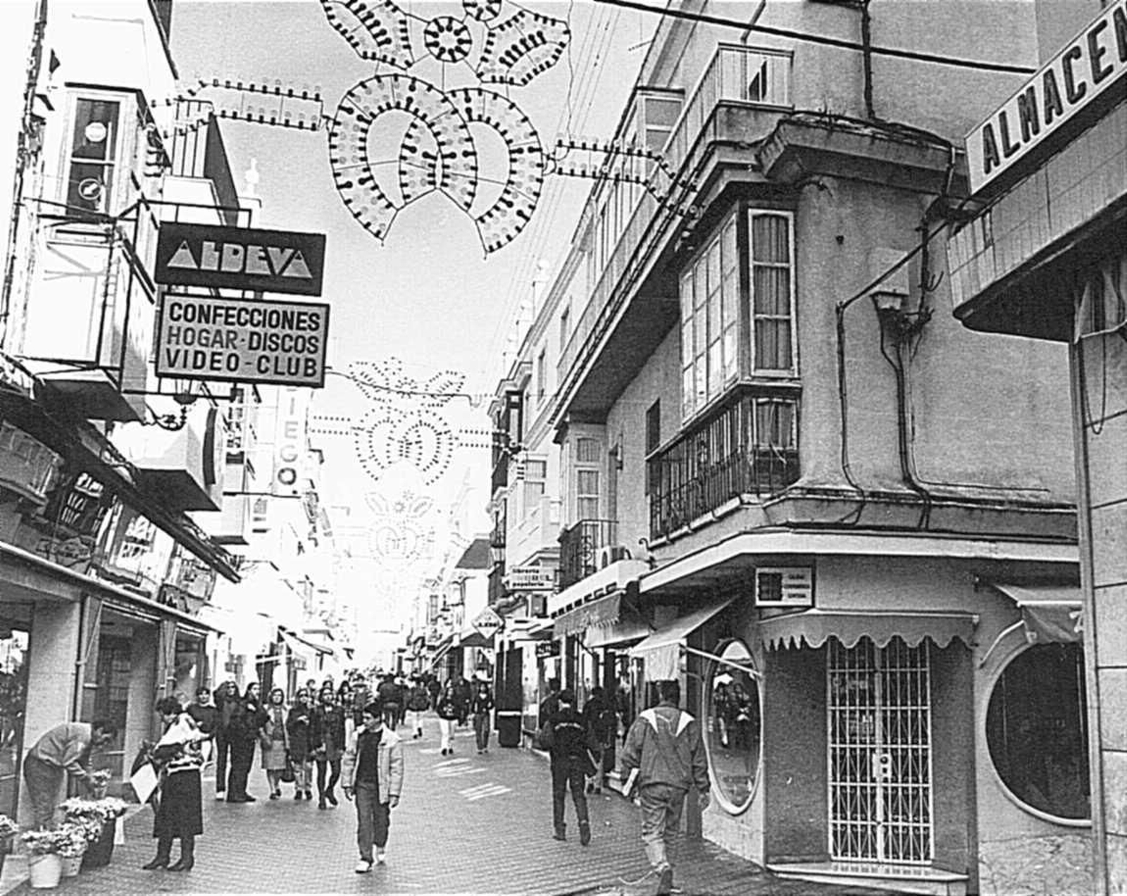 Navidad de 1997: calle Rosario