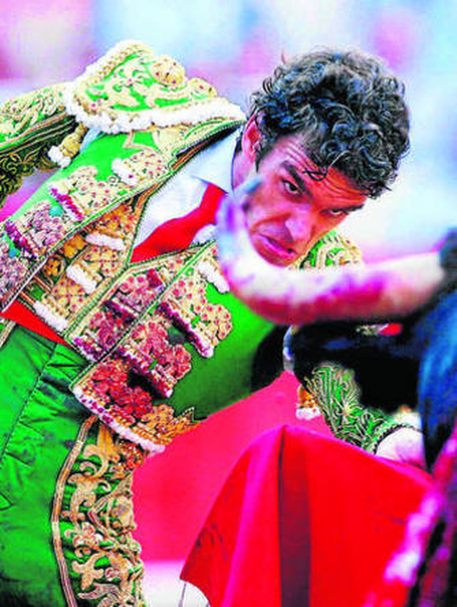 El diestro José Tomás en una de sus últimas actuacione en 2009.