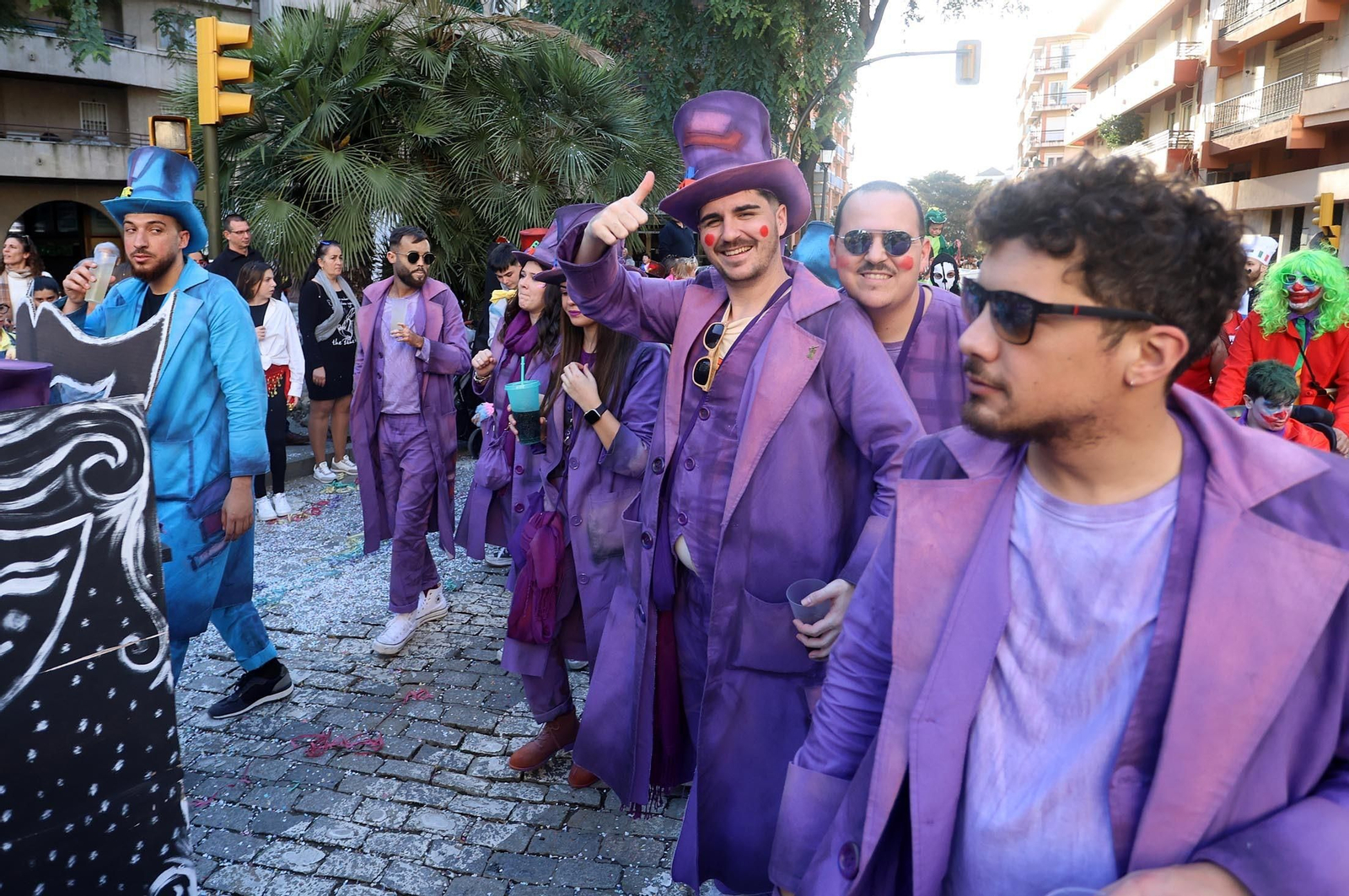 Imágenes de la cabalgata del Carnaval Colombino 2024