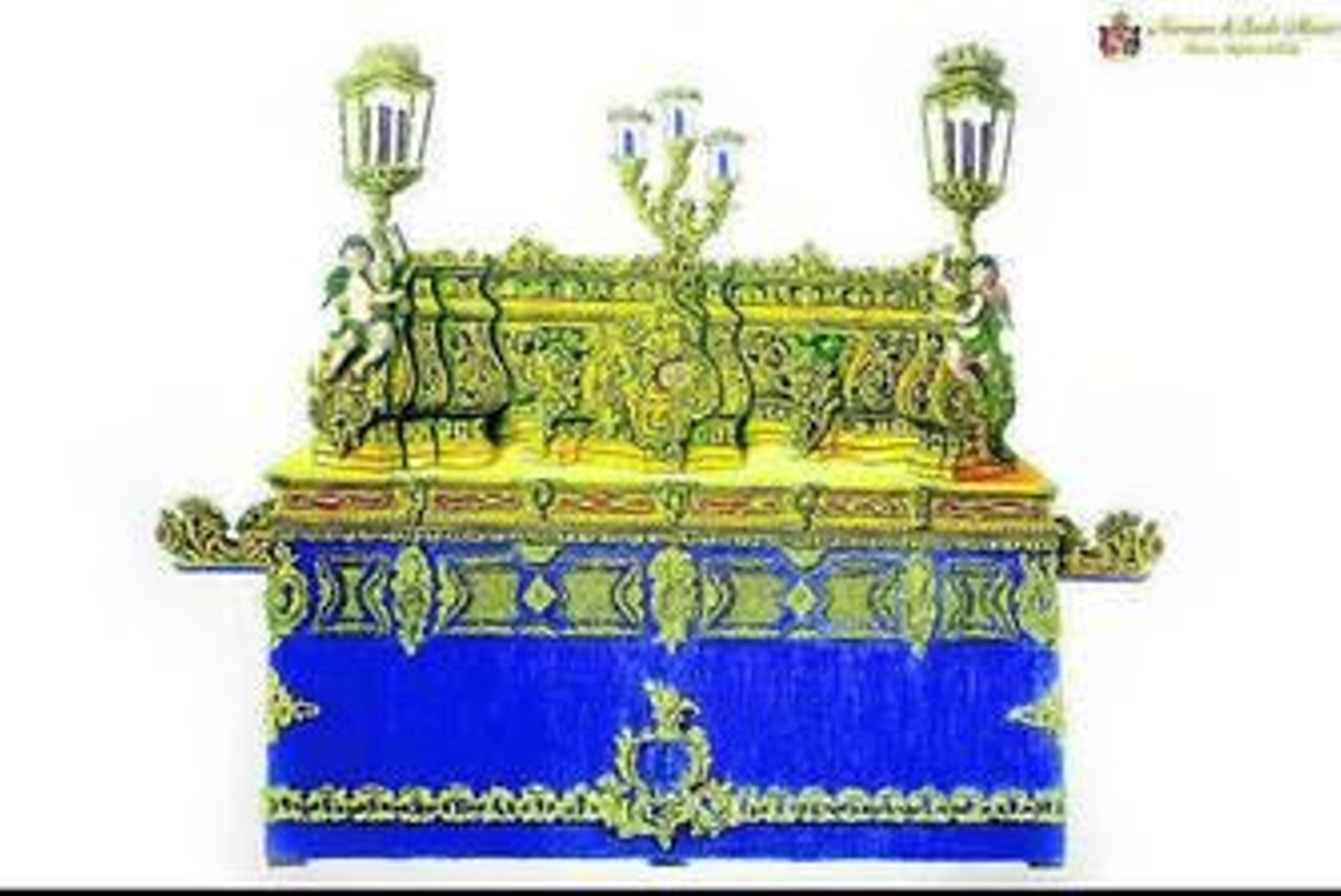 Boceto del nuevo paso que ayer aprobaron los hermanos del Nazareno.