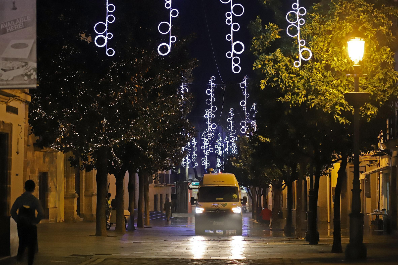 Encendido del alumbrado de Navidad 2020 en Jerez