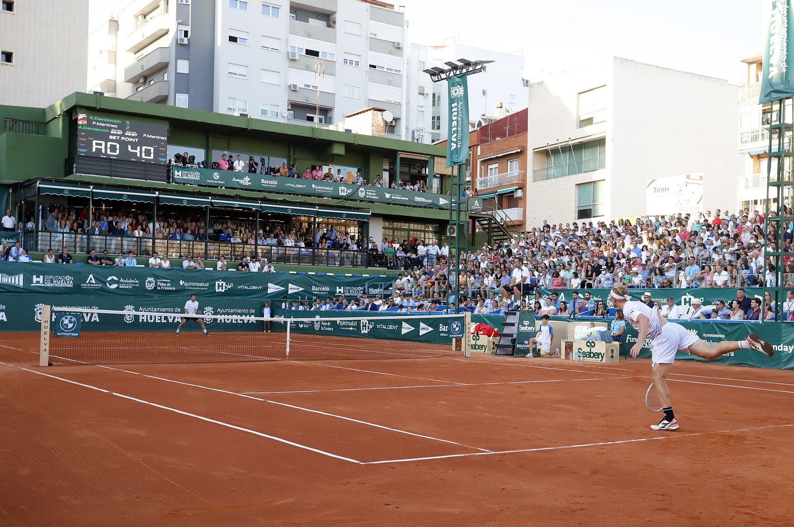 Copa del Rey de Tenis. Imágenes del gran ambiente en las semifinales