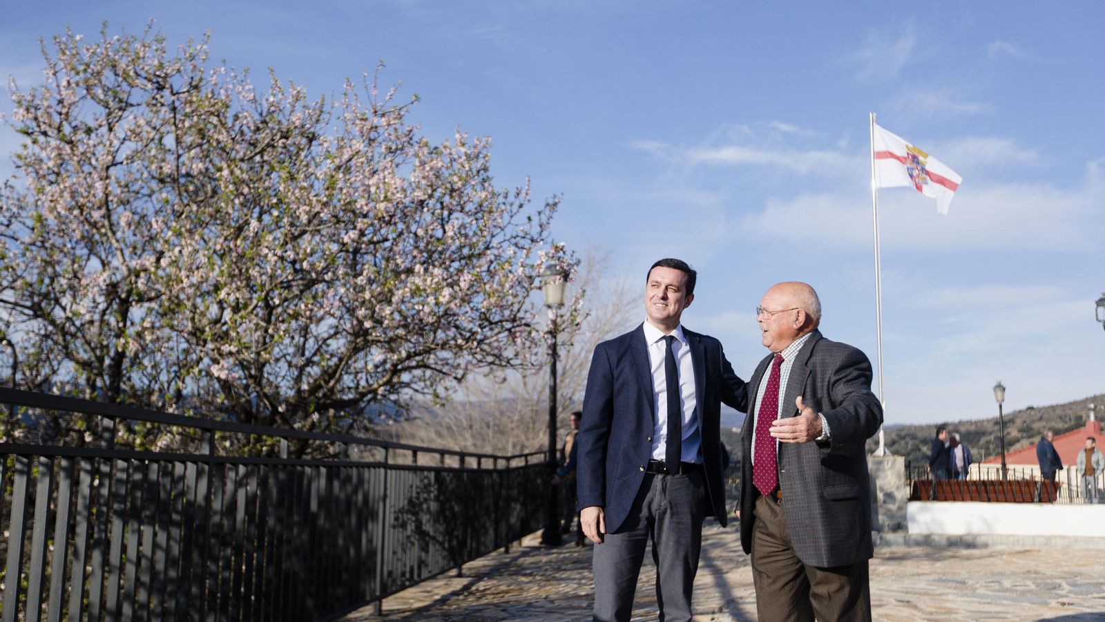 El presidente de Diputación y el alcalde de Benitagla