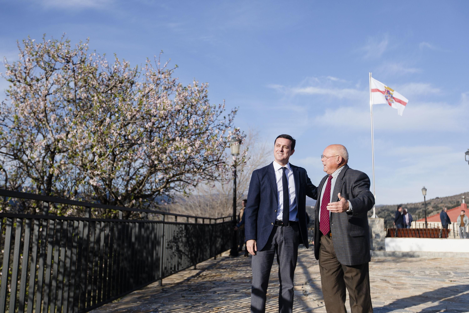 El presidente de Diputación y el alcalde de Benitagla