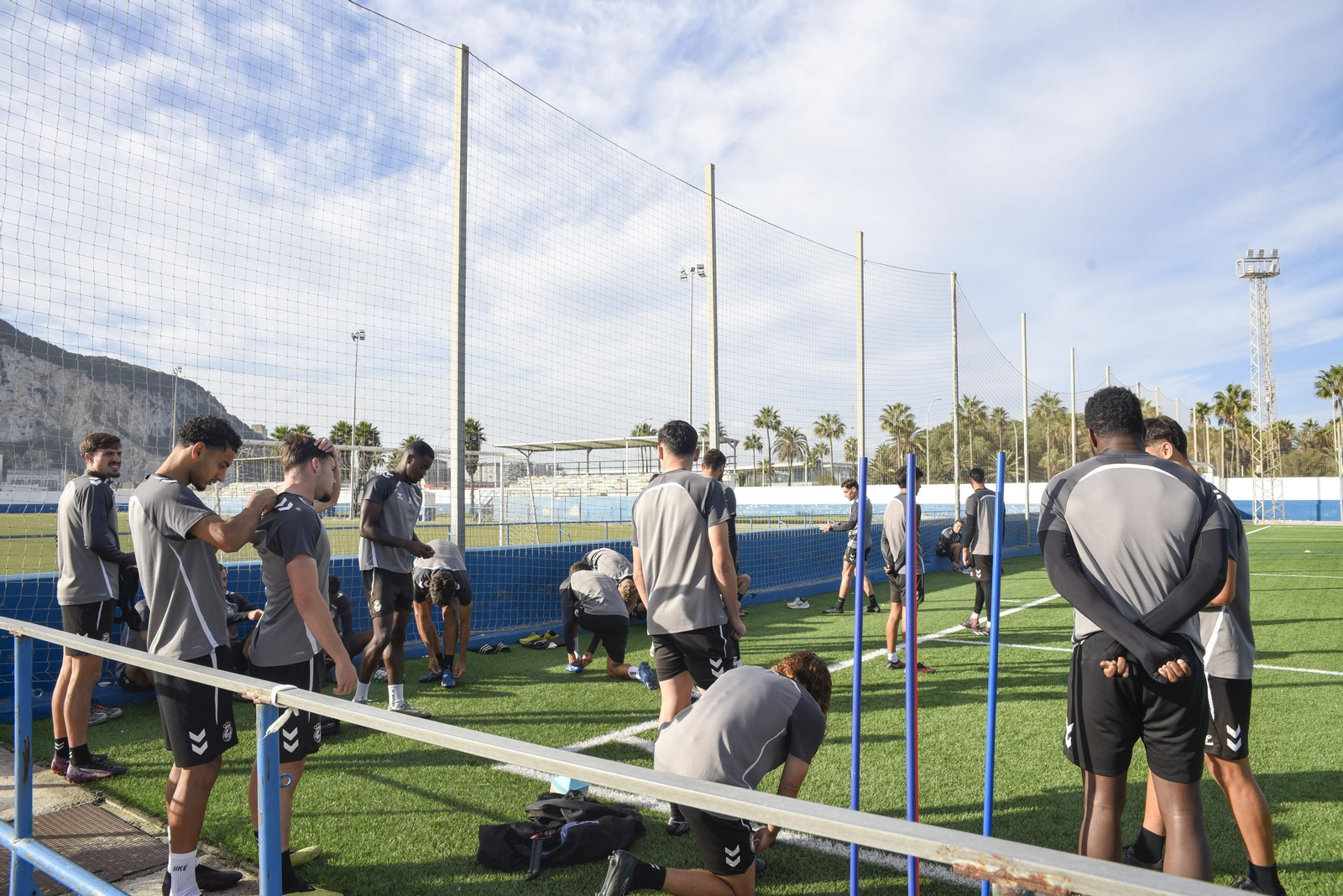 Las fotos del entrenamiento de la Balona previo al partido con el Sevilla C