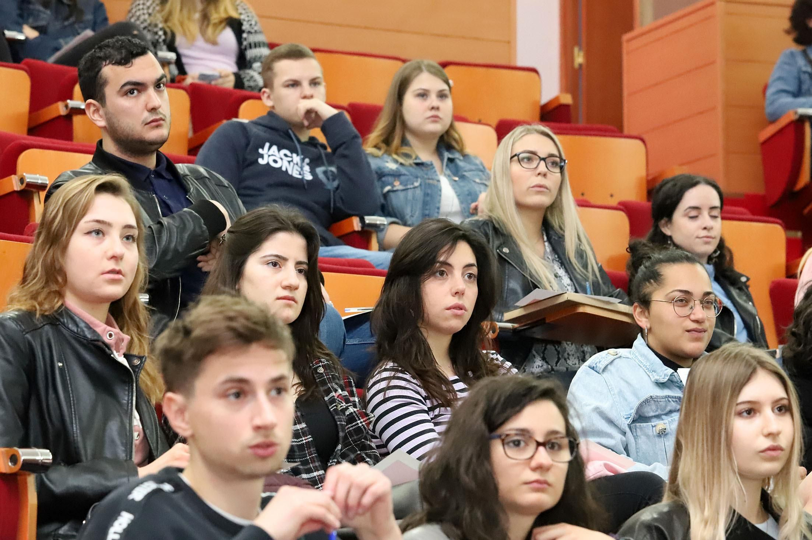 Imágenes de la llegada de erasmus a la Universidad de Huelva