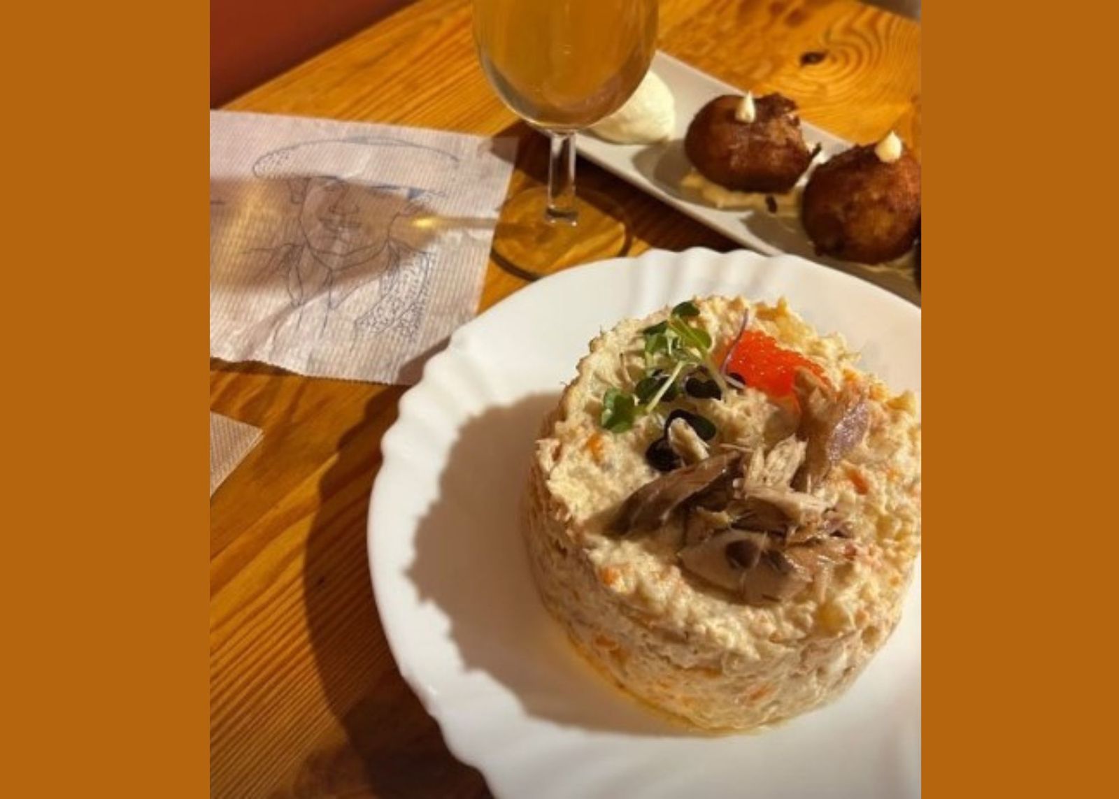 Ensaladilla de Taberna Santa Marina