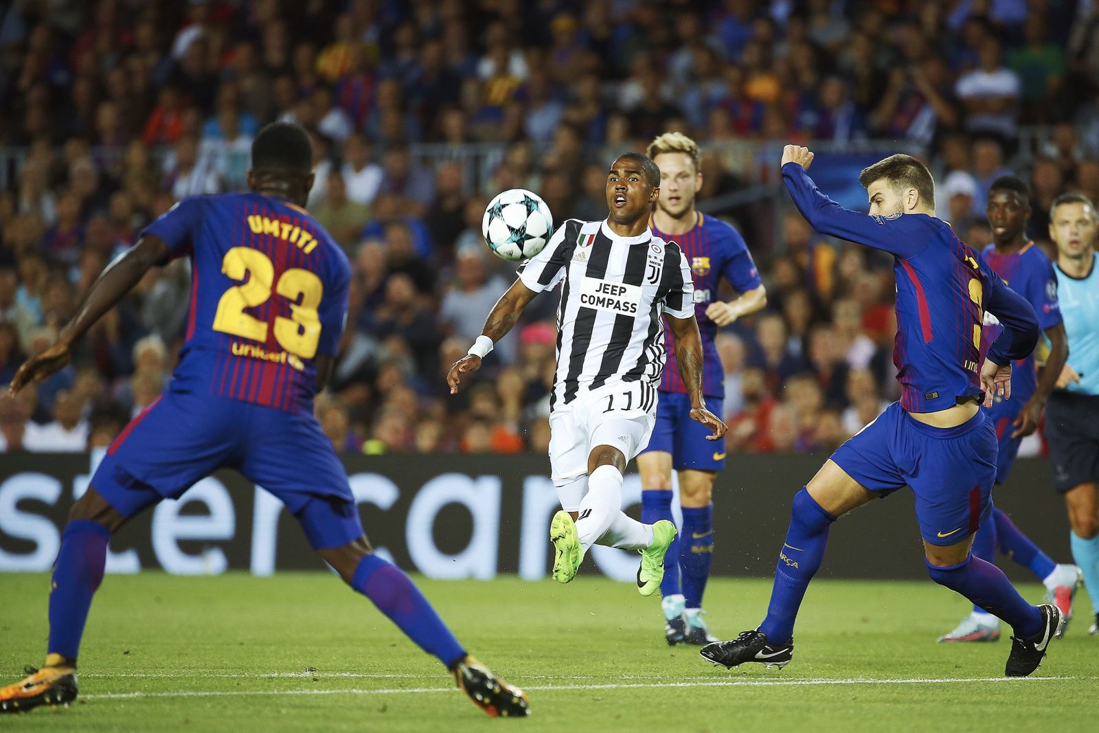 El Barcelona-Juventus, en imágenes