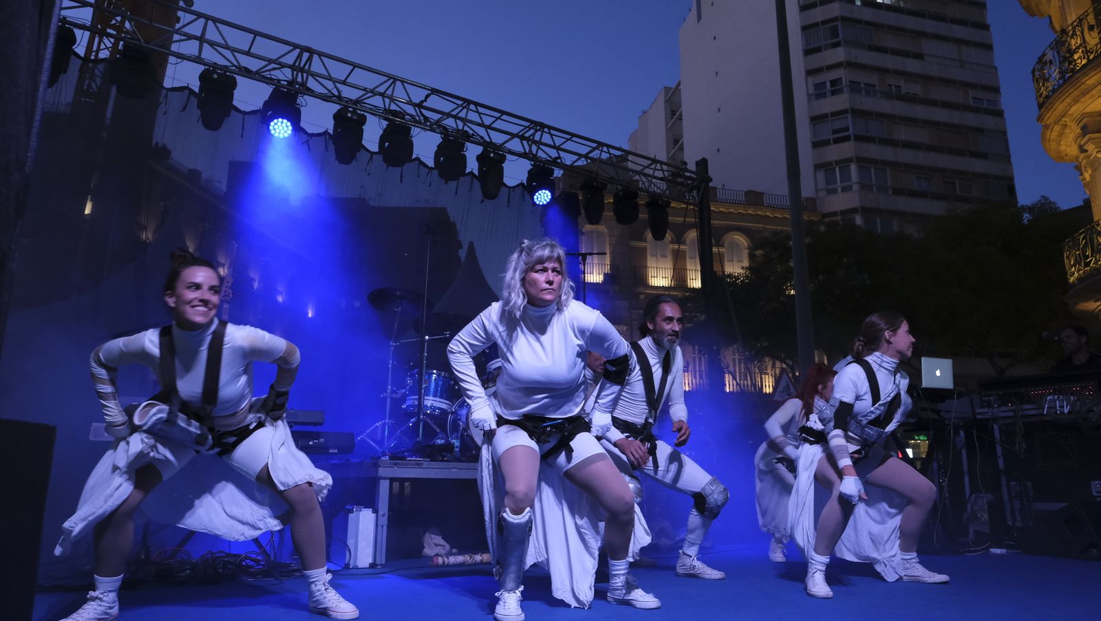 Imágenes de la Noche en Blanco de Almería