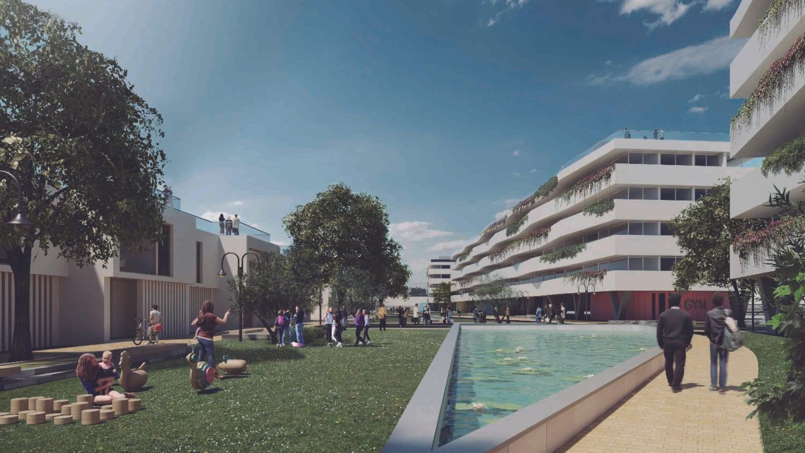 Recreación del futuro ecobarrio