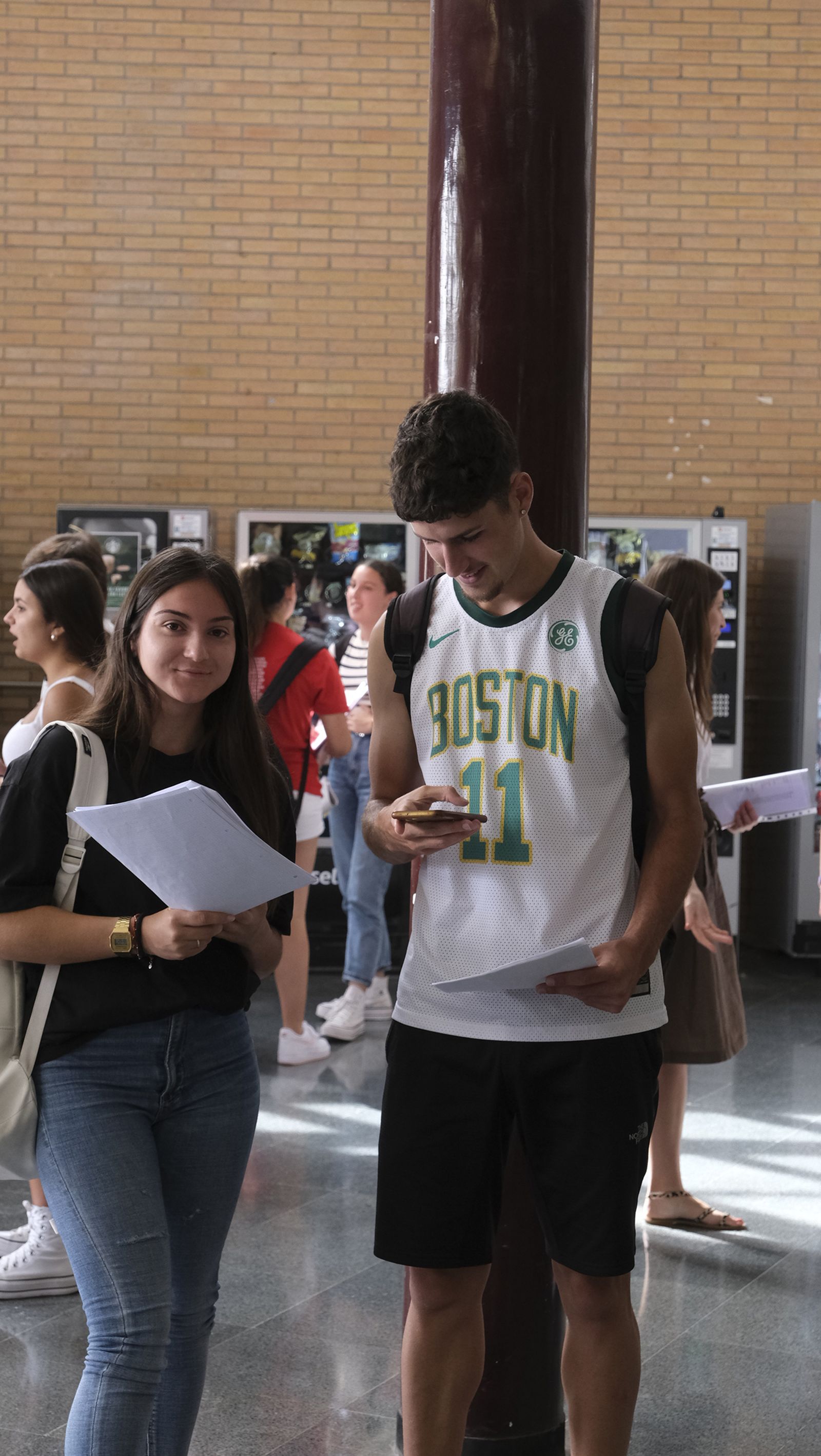 Imágenes de las pruebas de acceso de la PEvAU en la Universidad de Almería