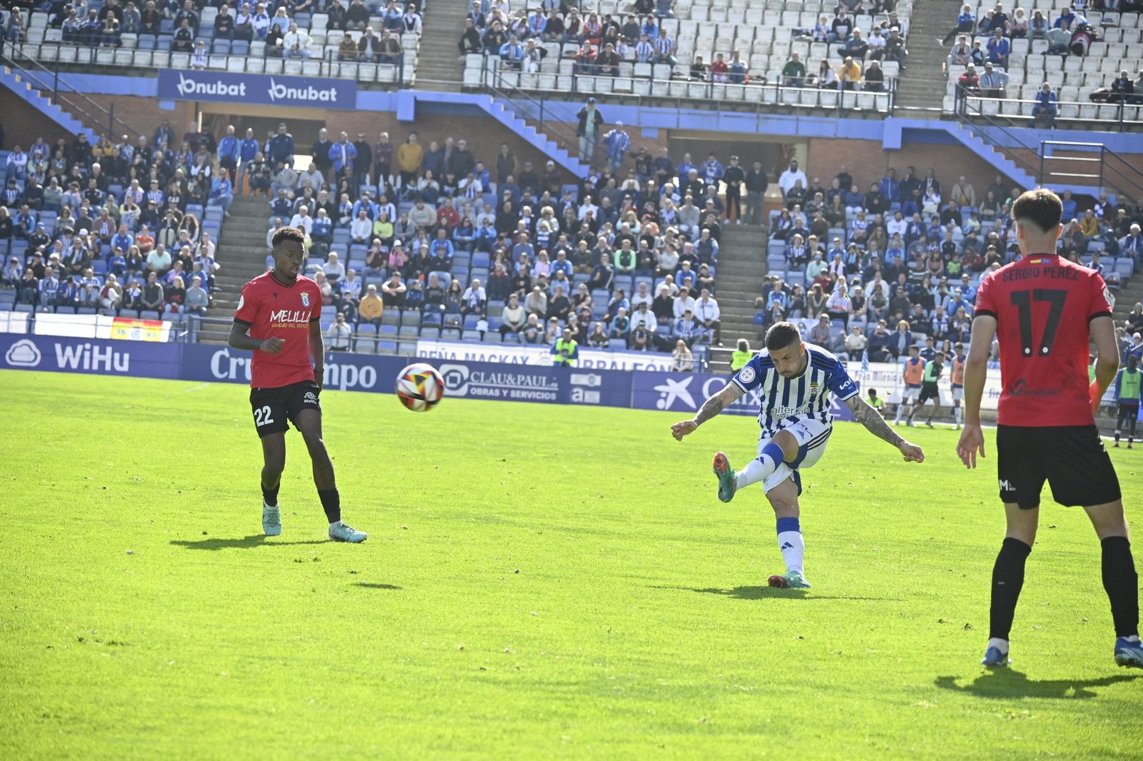 Imágenes del partido: Recre - Melilla
