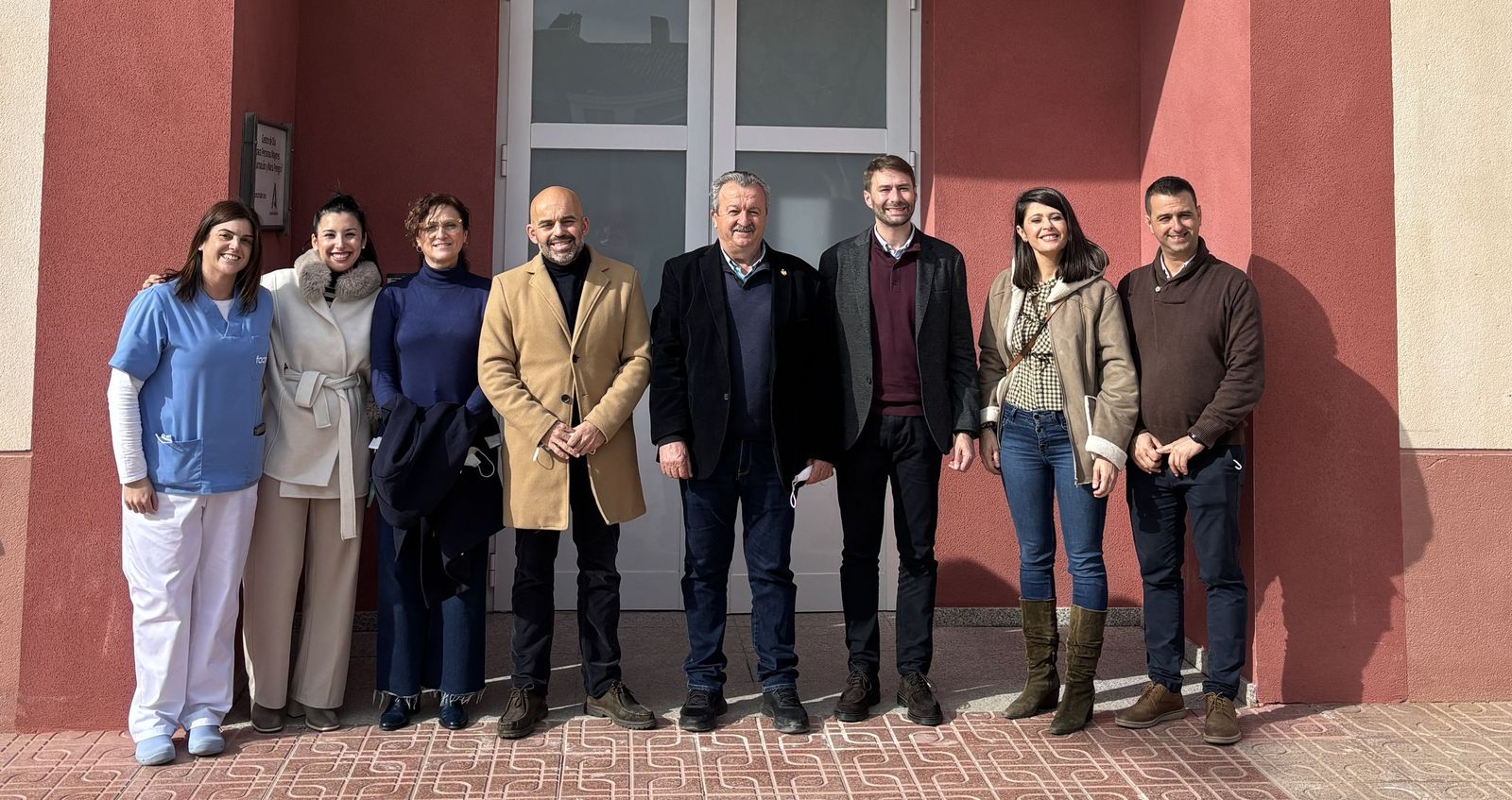 Visita al reformado Centro de Día de Pulpí.