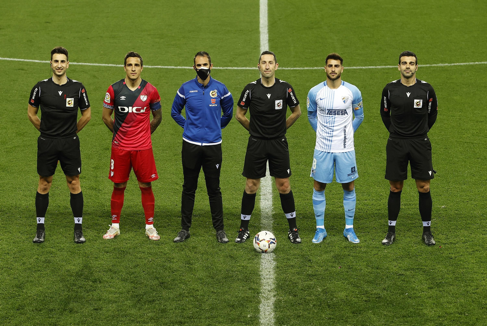 Las fotos del Málaga CF-Rayo Vallecano
