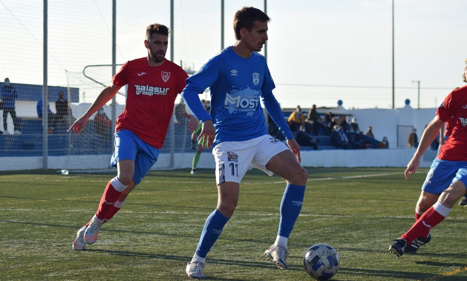 Miguel Guirao, durante un partido con el Mar Menor.