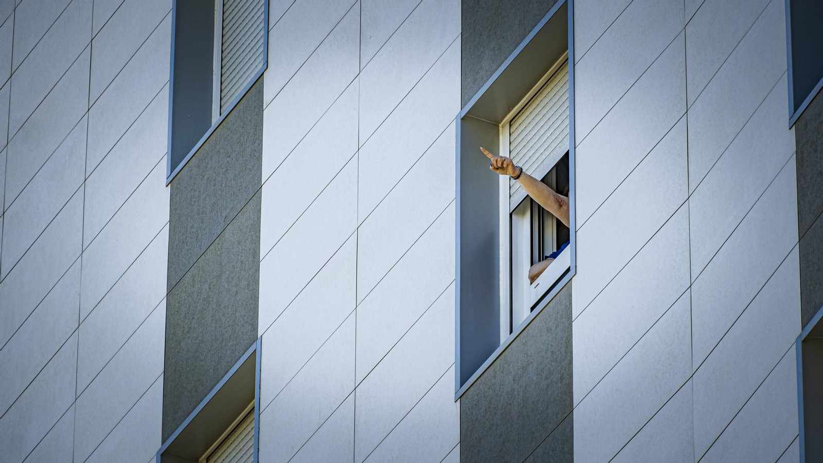 Segundo bloque del Plan Matedero. Aún queda por construir un tercer edificio.