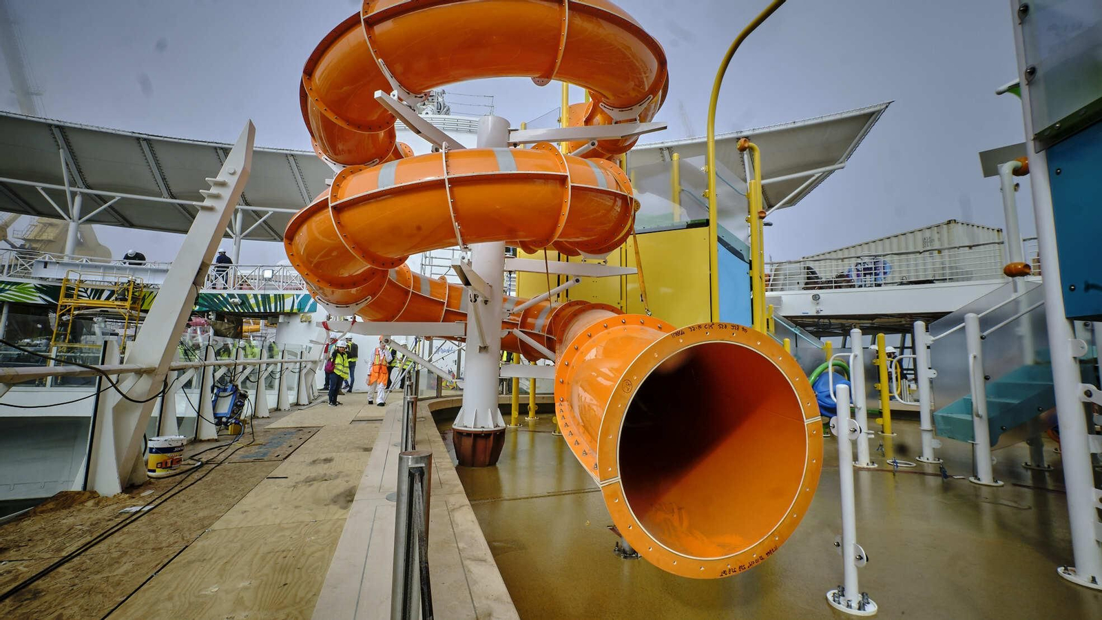 Obras en el buque 'Oasis of the Seas' Obras en el buque 'Oasis of the Seas'