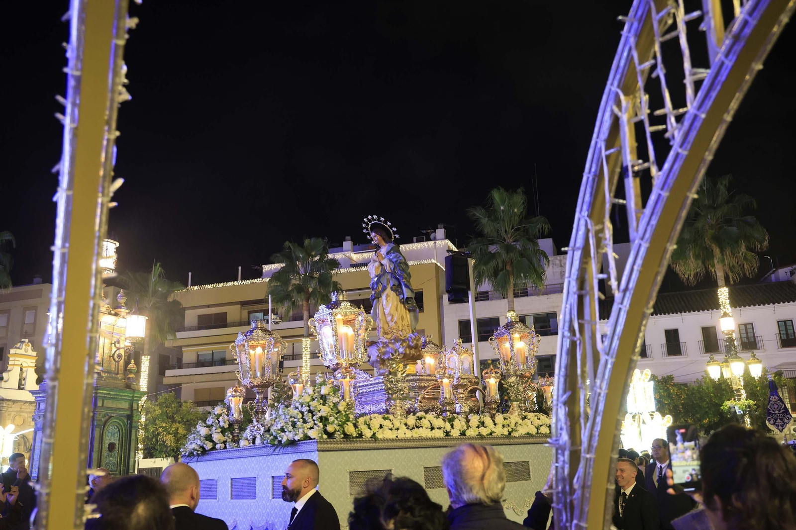 Fotos de la procesión de la Inmaculada Concepción en Algeciras