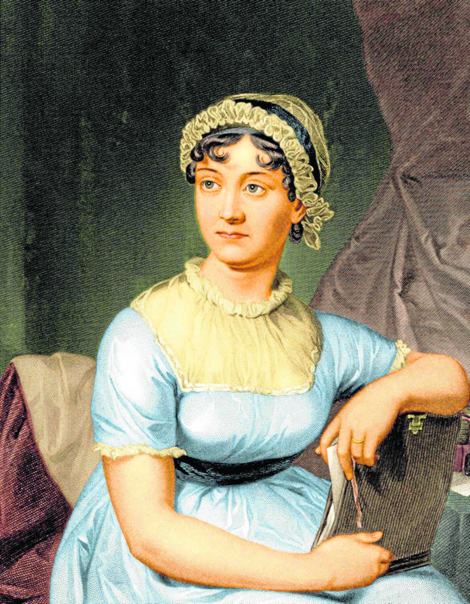 Retrato de la escritora Jane Austen