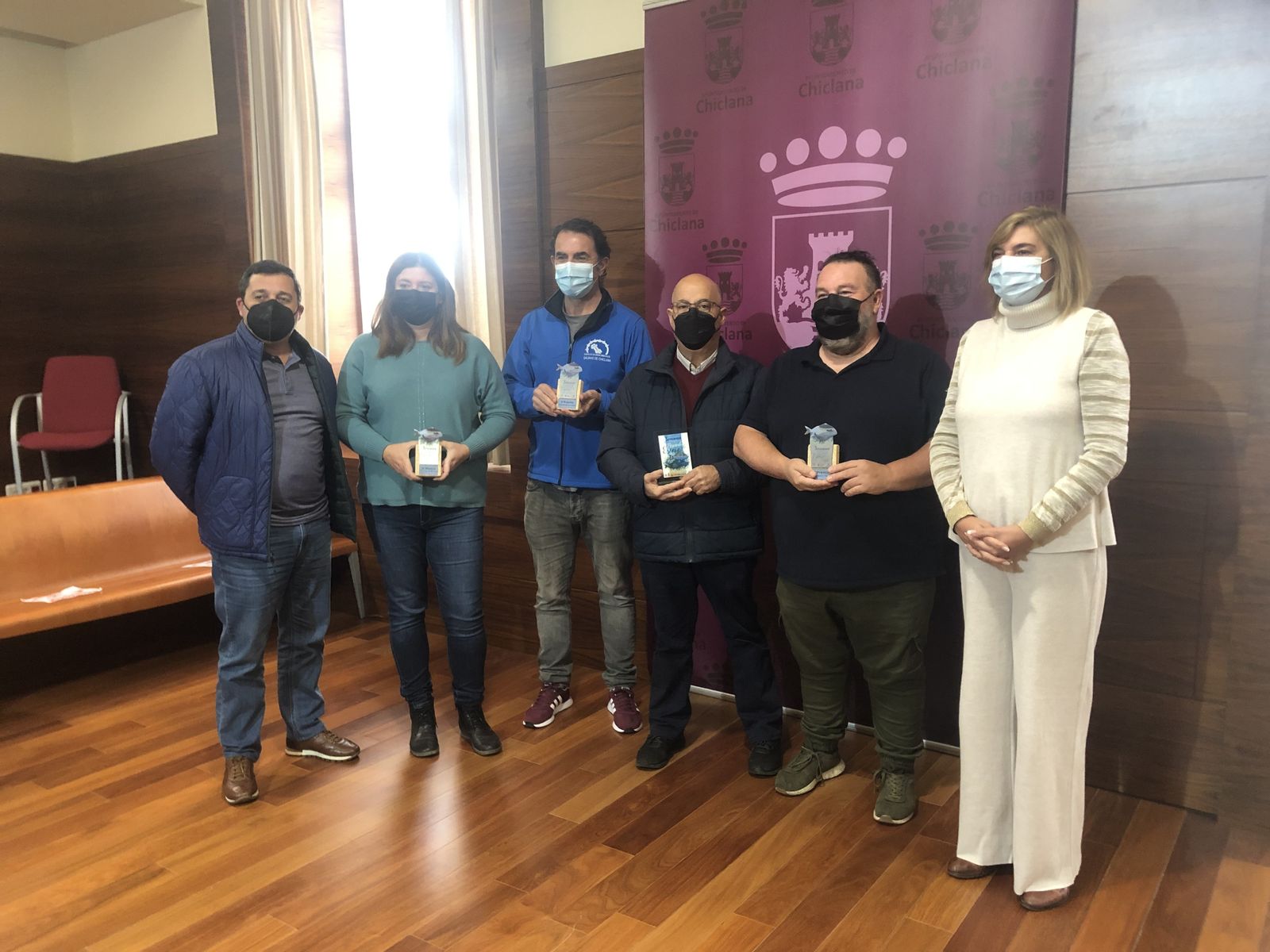 Acto de entrega de premios celebrado en el Salón de Plenos el pasado viernes.