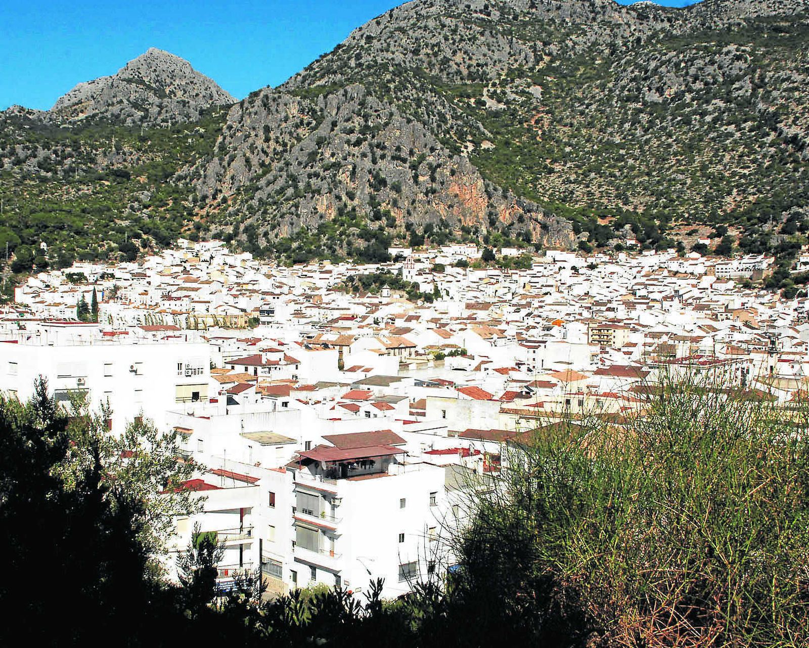 Vista panorámica de la localidad serrana.