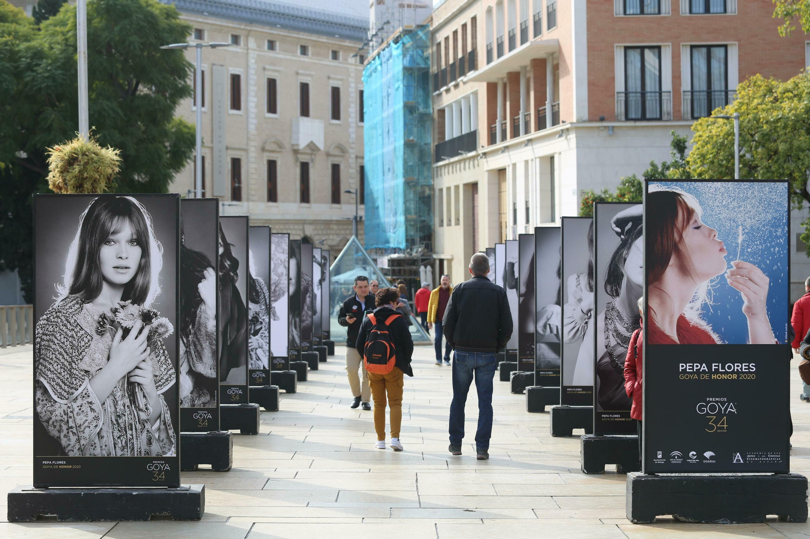 Las fotos de la exposición sobre Pepa Flores en los Goya en Málaga