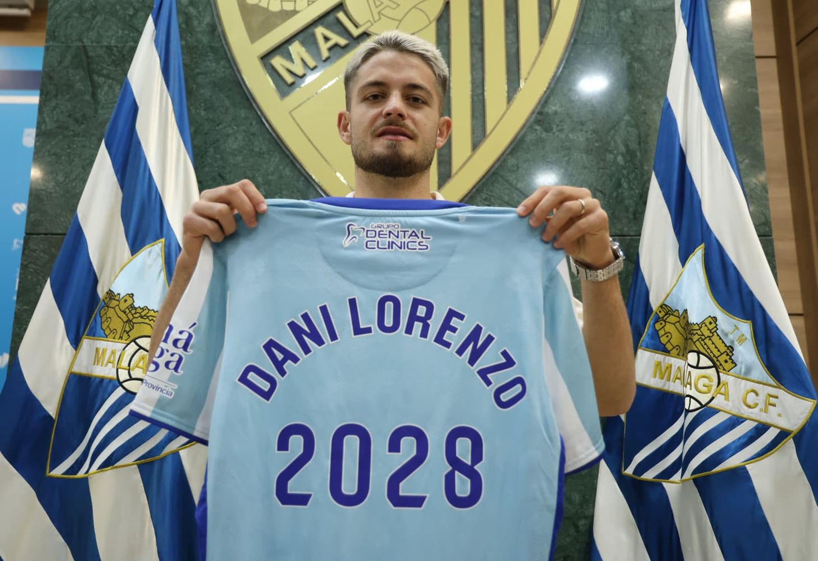 Las fotos de Dani Lorenzo y Ángel Recio en La Rosaleda