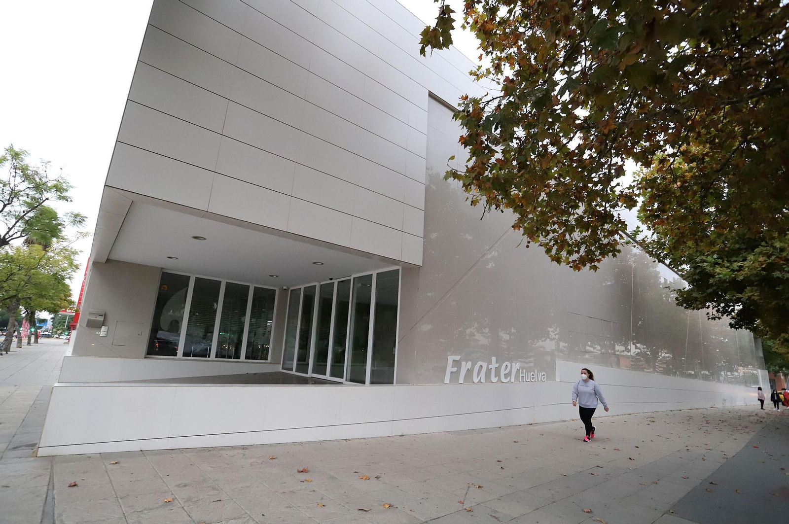 Centro de evacuación de residencias en las instalaciones de Frater.