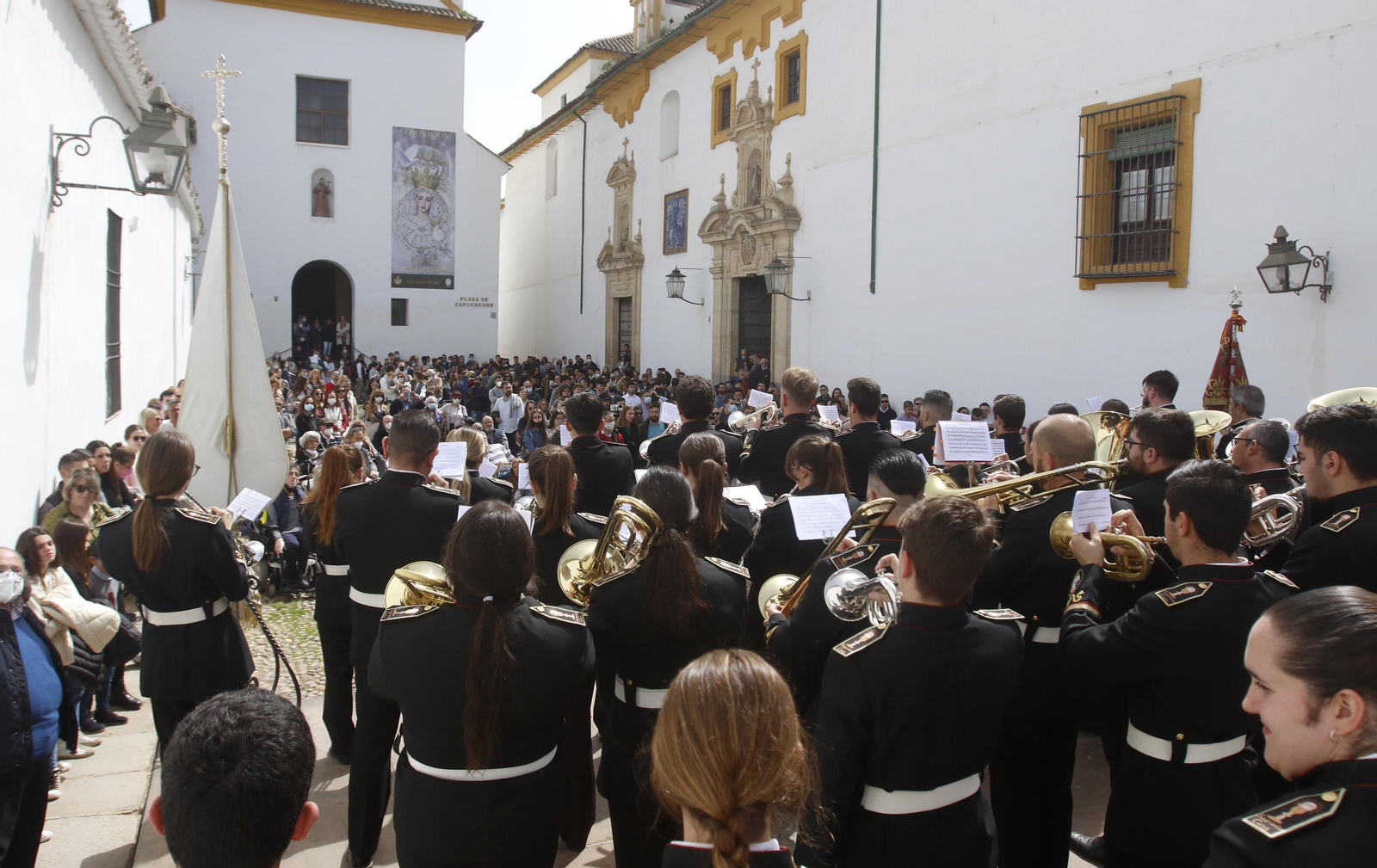 El concierto de marchas procesionales en honor al Señor de la Humidad y Paciencia de Córdoba, en imágenes