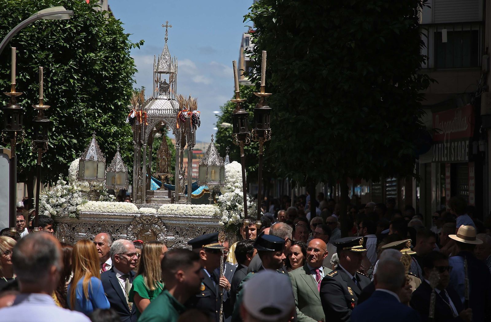 Las imágenes de la  celebración del Corpus Christi en Algeciras
