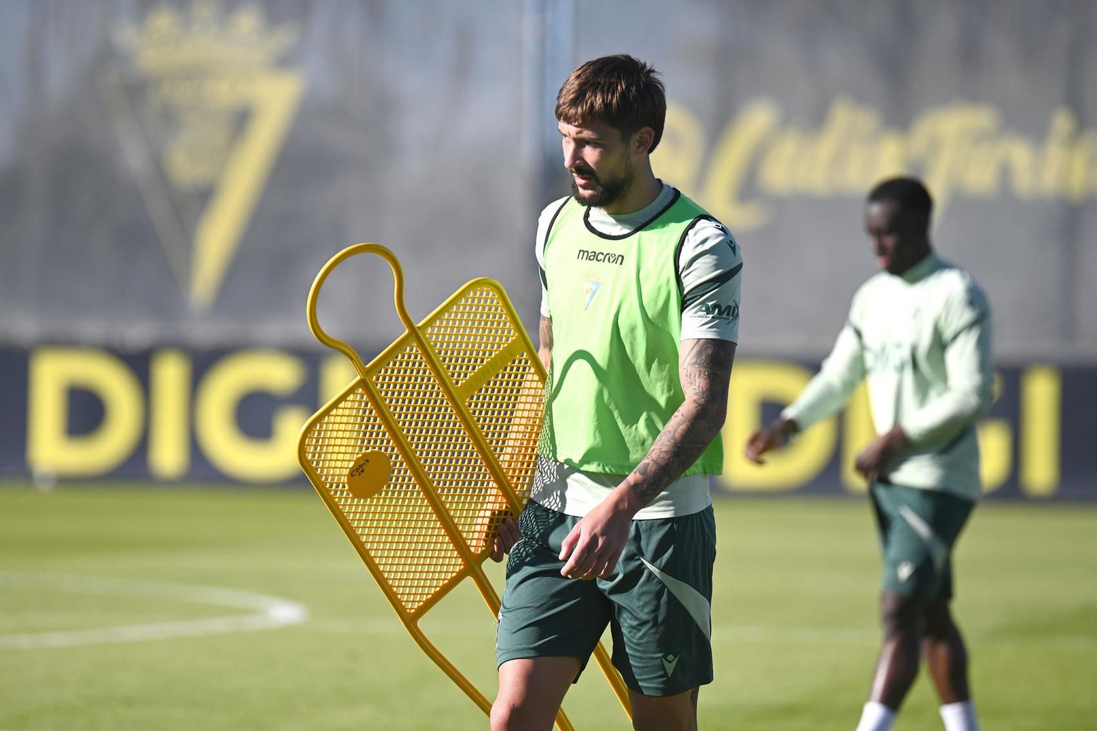 Kovacevic en un entrenamiento.