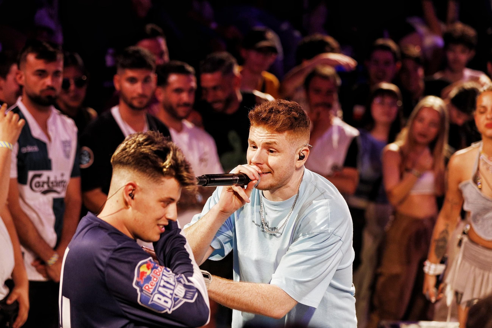 Una Batalla de Gallos celebrada en los depósitos de tabacos en mayo de 2024.