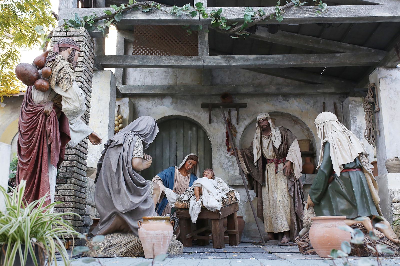 Varios de los Belenes que se pueden visitar los distintos lugares de Jerez